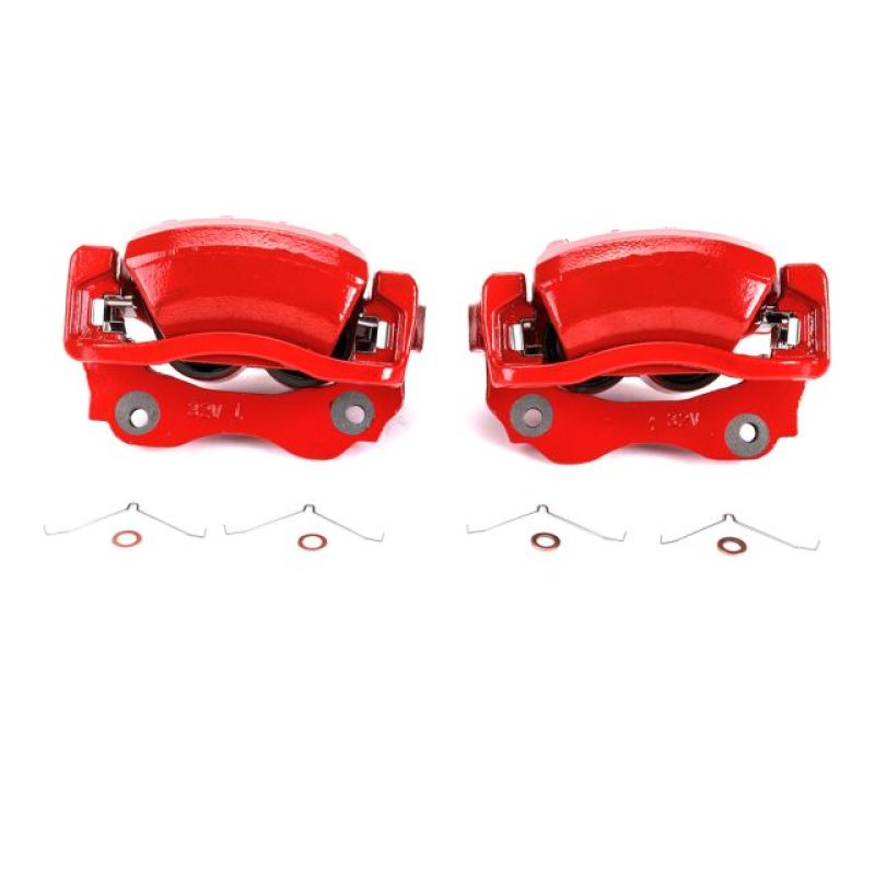 PowerStop, Power Stop Front Red Calipers w/ Brackets Pair Lexus IS300 2001-2005 | S2778