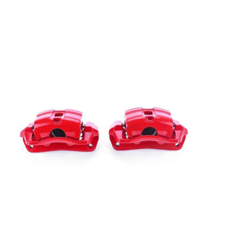 PowerStop, Power Stop Front Red Calipers w/ Brackets Pair Mazda 626 1998-2002 | S2622