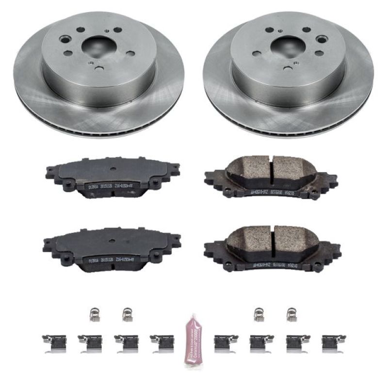 PowerStop, Power Stop Rear Autospecialty Brake Kit Lexus IS250 C 2014-2015 / IS350 C 2014-2015 | KOE6928