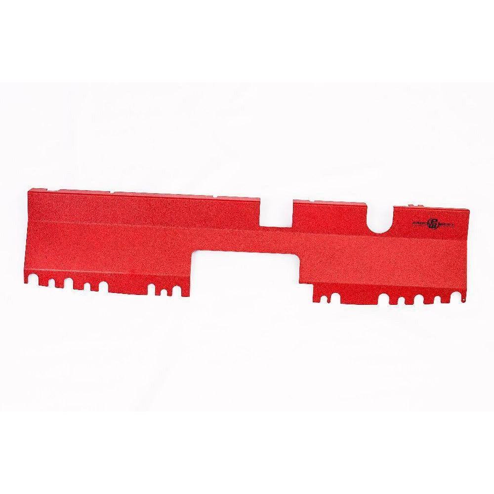 Process West, Process West 15-21 WRX/STI Radiator Cover Red Non Factory Intake | PRW-PWED04R