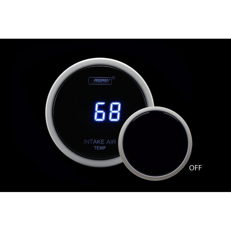 Prosport, Prosport 52mm Blue Intake Temperature Gauge - Universal