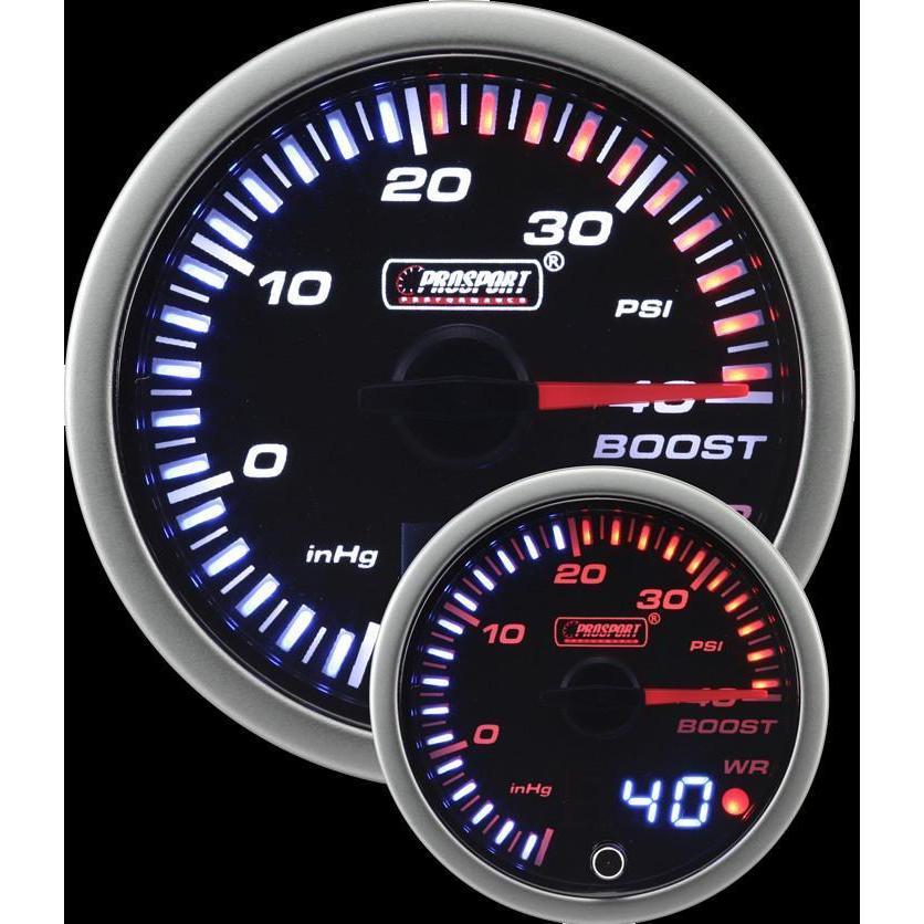 Prosport, Prosport 52mm JDM Electrical Boost Gauge - Universal