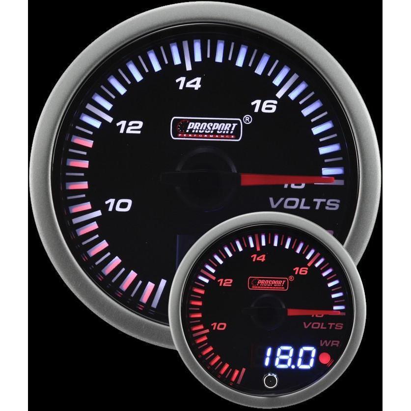 Prosport, Prosport 52mm JDM Electrical Volt Gauge - Universal