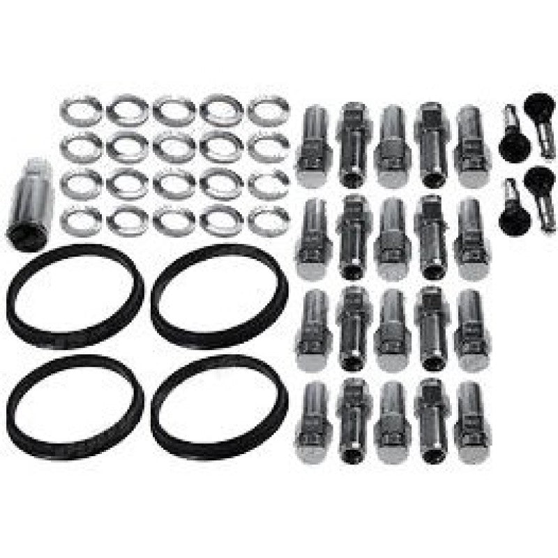 Race Star, Race Star 1/2in Ford Open End Deluxe Lug Kit Direct Drilled - 20 PK