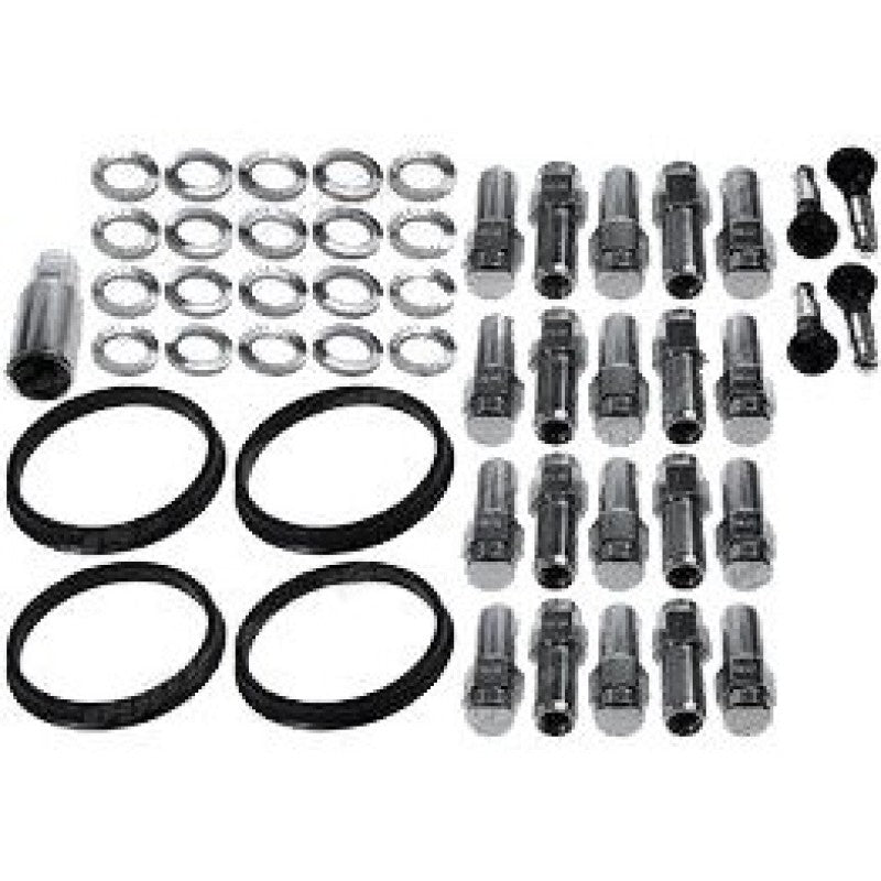 Race Star, Race Star 12mmx1.5 GM Open End Deluxe Lug Kit - 20 PK