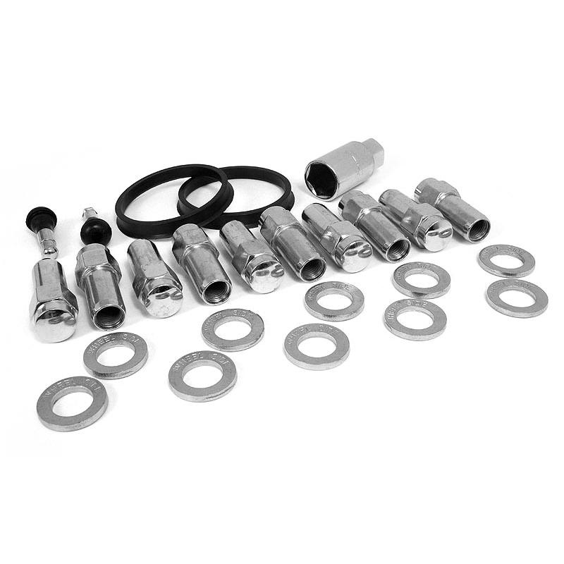 Race Star, Race Star 14mm x 1.5 1.38in. Shank W/ 7/8in. Head Closed End Ram Truck Lug Kit - 10 PK | 601-1415-10